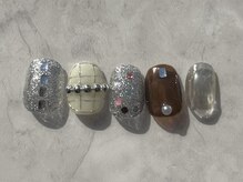 アイネイルズ 恵比寿店(I nails)/個性ラメニュアンス　10480円