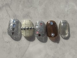 個性ラメニュアンス　10480円