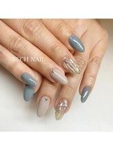 レッシュネイル サロンアンドスクール(RECH NAIL salon&school)/うねうねミラー☆