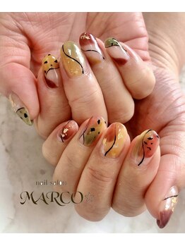 ネイルサロン マルコ(nail salon MARCO)/秋ネイル