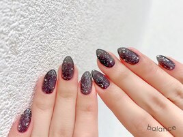 キラキラワンホンネイル♪