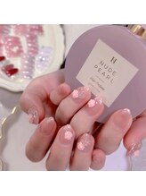 ピンクハルナネイル(pink haruna nail)/バラネイル