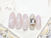 ビーケア 自由が丘店(B.care)/ビジューネイル￥7480