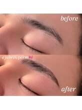 ラルジュヘアイコール(Large hair equal)/アイブロパーマ