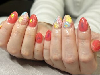 アエン(Aen)/お任せ春ネイル