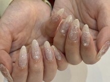 アイネイルズ 梅田店(I nails)/綺麗目ベージュネイル