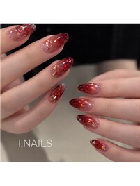 秋ネイル/ニュアンスネイル