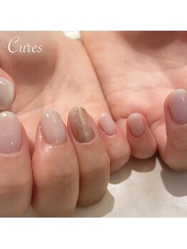 キュアーズ ネイル(CURES NAIL)/シンプルネイル