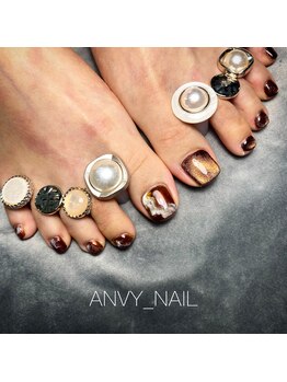ネイルサロン あんび/フット90分アート
