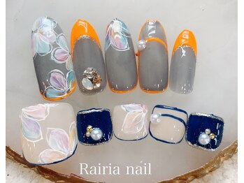 ライリアネイル(Rairia nail)/Nailbook掲載デザイン☆
