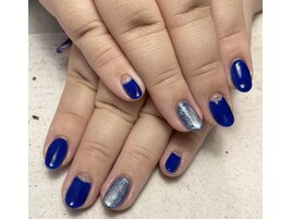 定額デザインを冬らしい青で♪