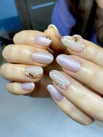 水引きネイル