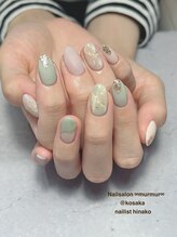 プライベート ネイルサロン マーマ(murmur)/大理石ネイル