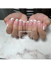 王道フレンチネイル