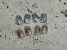 ネイルサロン エーナイン 札幌大通本店/simple winter design