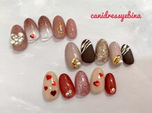 キャンアイドレッシー 海老名/定額ネイル　ゴールド
