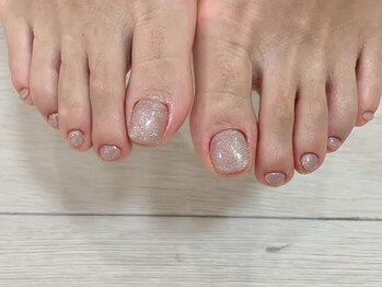 フットキラキラワンカラー