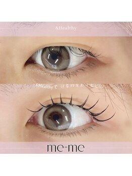 メーメ(me-me)/&Healthy☆エクステ＋パーマ