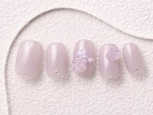 アイネイルズ 大宮店(Ｉ nails)/パープルローズ
