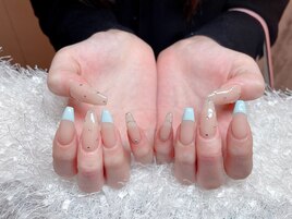 ブルーフレンチデザイン