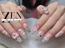 ゼン ネイル デザイン 池袋(ZEN NAIL DESIGN)/* 長 さだしやり放題×つけ放題