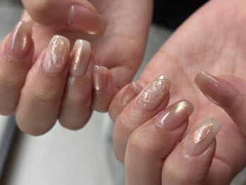 レトネイル レトネイル 大阪梅田(reto nail)/ピンク/ニュアンス/インク