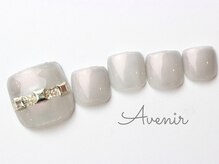 アヴィニール 表参道(Avenir)/スクエアスタッズネイル