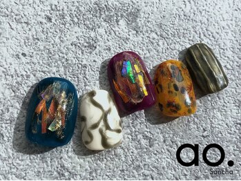 アオ 池尻大橋(ao.)/85min/ヴィンテージNail ao.三茶