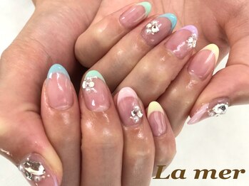 ラメール(La mer)/パステルフレンチ★ 8800円