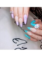 エルフィ(ELFI)/#キュートネイル#ドットネイル