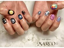 ネイルサロン マルコ(nail salon MARCO)/派手ネイル