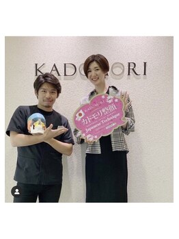 カドモリ 恵比寿代官山(KADOMORI)/栗原恵さんご来店【小顔美容鍼】