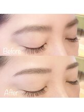 アルテ アイアンドビューティー(Arte eye&beauty)/アイブロウ【ビフォーアフター】