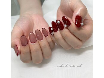 サロンドルリネイル(salon de Ruri nail)/■¥10,000