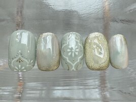 くすみ陶器ニュアンス13000円