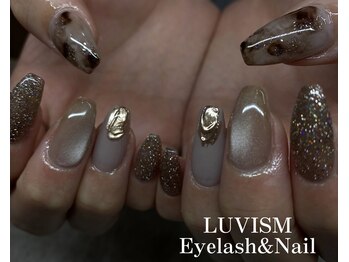ラヴィズム アイラッシュ アンド ネイル 長岡店(LUVISM)/定額デザインA♪