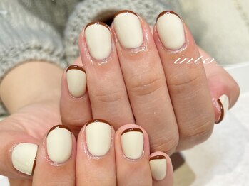 ネイルサロン イントゥ(into_)/細スキニーフレンチ