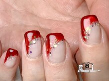 ネイルエイト 新百合ヶ丘(nail8)/水光マグネット/透明うるるん感