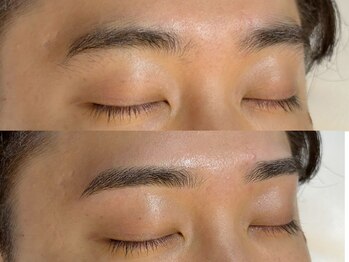 メンズアイブロウサロンバイクロト 天神大名(MEN’S EYEBROW SALON by KUROT)/B&A［担当:Natsuki］