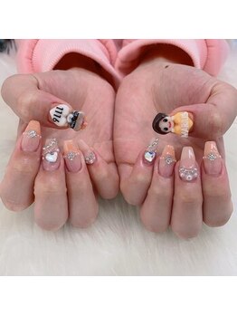 プリュム(Plume)/3D/推しネイル/キャラクター