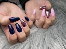 【スカルプ・長さだし特化】nailstudio LOGI -フィルイン/長さだし/スカルプ-/ワンカラー