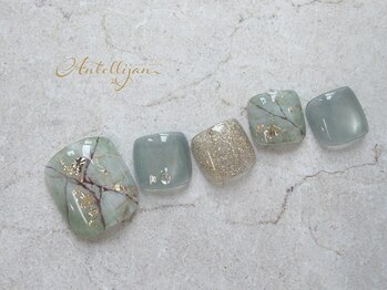 ネイルサロンアンテリジャン 大宮(Antellijan)/フット定額7980円