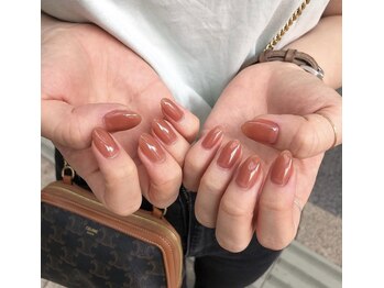 ネイル アヴァンス あべのルシアス店(Nail AVANCE.)/ちゅるちゅるワンカラー misa