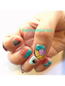 サニーサイドアップ ネイル(Sunny SideUp nail)/フリンジnail