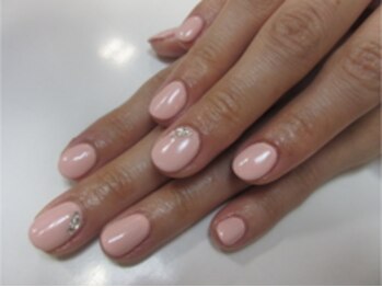 ワンカラージェルネイルショップ イオン新潟東店/ピンク