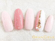 クアトログランシュ 青葉台(QUATRO×GranCieux)/上品ピンク×ゴールドネイル