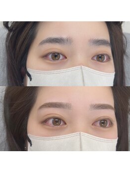 アイブロウサロン ミラ 吉祥寺(Eyebrowsalon Mira)/瞳の色に合わせて/担当yuka