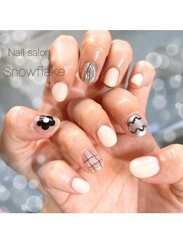 スノーフレーク(Snowflake)/持ち込みアート4本コース