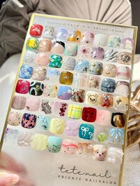 【フット】親指アート付き定額♪