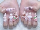 ピンクネイル